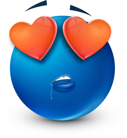 hearteyes emote for Discord