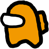 among_us_orange emote for Discord