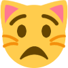 cat_supershocked emote for Discord