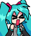 MikuFunkinScream emote for Discord
