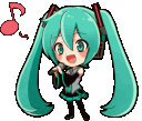 MikuSing emote for Discord