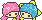 LittleTwinStarsSparkle emote for Discord