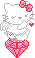 HelloKittyDiamondAngel emote for Discord