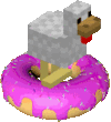 MinecraftChickenDonut emote for Discord