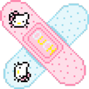 bandage_hellokitty emote for Discord