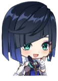 Yelan_Happy emote for Discord