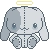 GrayCinnaPlushie emote for Discord
