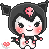 KuromiLove emote for Discord