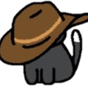 cat_cowboy emote for Discord