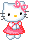 HelloKittyBow emote for Discord