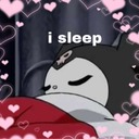 kuromi_isleep emote for Discord