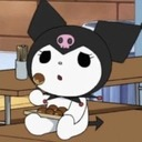 kuromi_nom emote for Discord
