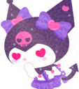 kuromi_cute emote for Discord