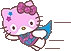HelloKittyHero emote for Discord