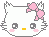 HelloKittyWink emote for Discord