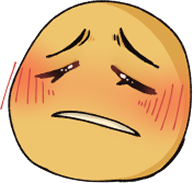 pensiveblush emote for Discord