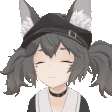 WolfgirlNod emote for Discord