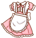 PinkMaidDress emote for Discord