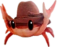 CowboyCrab emote for Discord