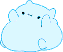bluebonkcat emote for Discord