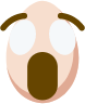 ShockedEgg emote for Discord