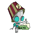 GirEatingMayo emote for Discord