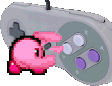 KirbySNESControlller emote for Discord