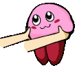 LOOKATHIMKirby emote for Discord