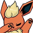 FlareonDab emote for Discord