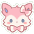 SylveonHappy emote for Discord