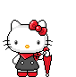 HelloKittyUmbrella emote for Discord