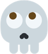 skullrollingeye emote for Discord