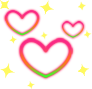 neon_hearts emote for Discord