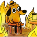 thisisfine emote for Discord