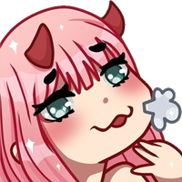 ZeroTwo_Suspiro emote for Discord