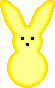 YellowBunnyPeeps emote for Discord