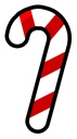 Candycane emote for Discord