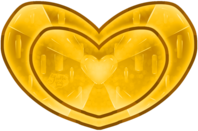 Crystal_Heart_yellow emote for Discord