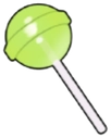 GreenLollipop emote for Discord