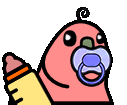 BabyParrot emote for Discord