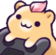 HamsterGamer emote for Discord