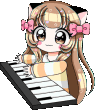 AikaPianoCatgirl emote for Discord