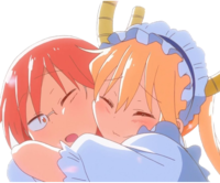 TohruHug emote for Discord
