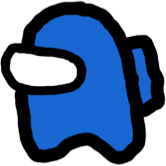 among_us_blue emote for Discord