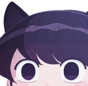komi_is_watching_you emote for Discord