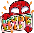 SpidermanHypeSign emote for Discord