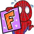 SpidermanFinTheChat emote for Discord