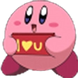 KirbyILoveU emote for Discord