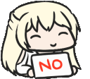 ChibiNoSign emote for Discord