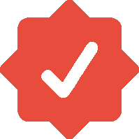 Verified_Red_Simplified emote for Discord